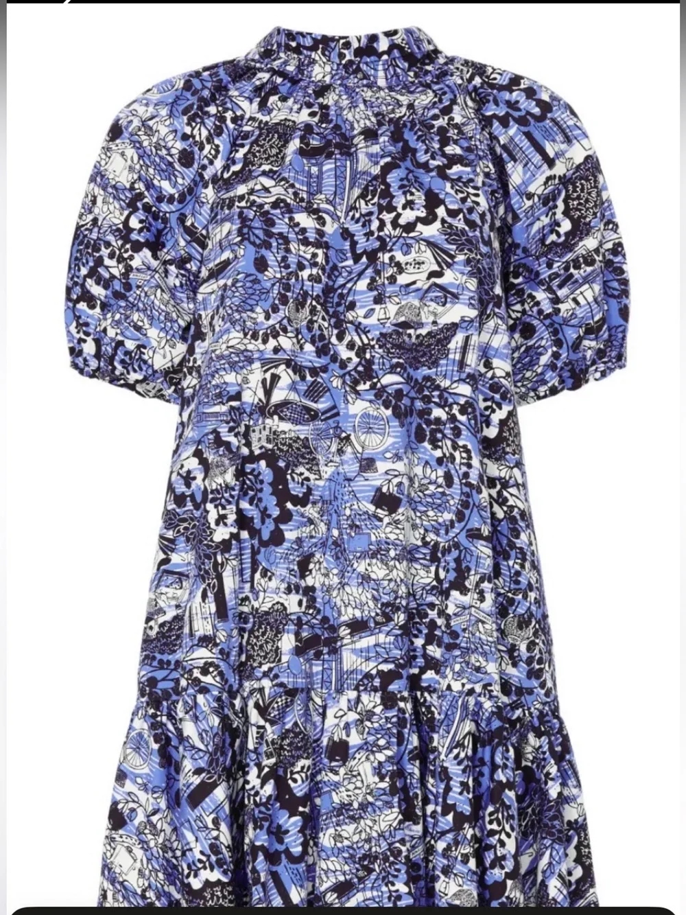 Kate Spade Dress- NWOT- Medium- NEW York Scenic Stroll Dress with Bow Tie back!